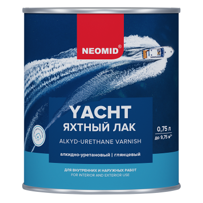Яхтный лак Неомид/Neomid, 0.75 л, Глянцевый